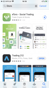eToro stock app Australia download - best trading platform australia