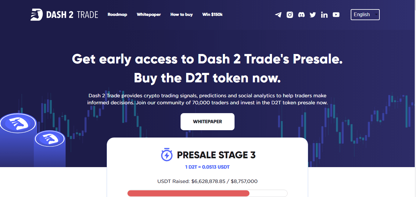 Dash2Trade Home Page