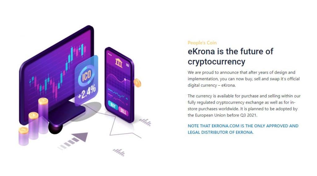 ekrona crypto price