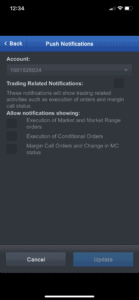 FXCM Trading Station Notification