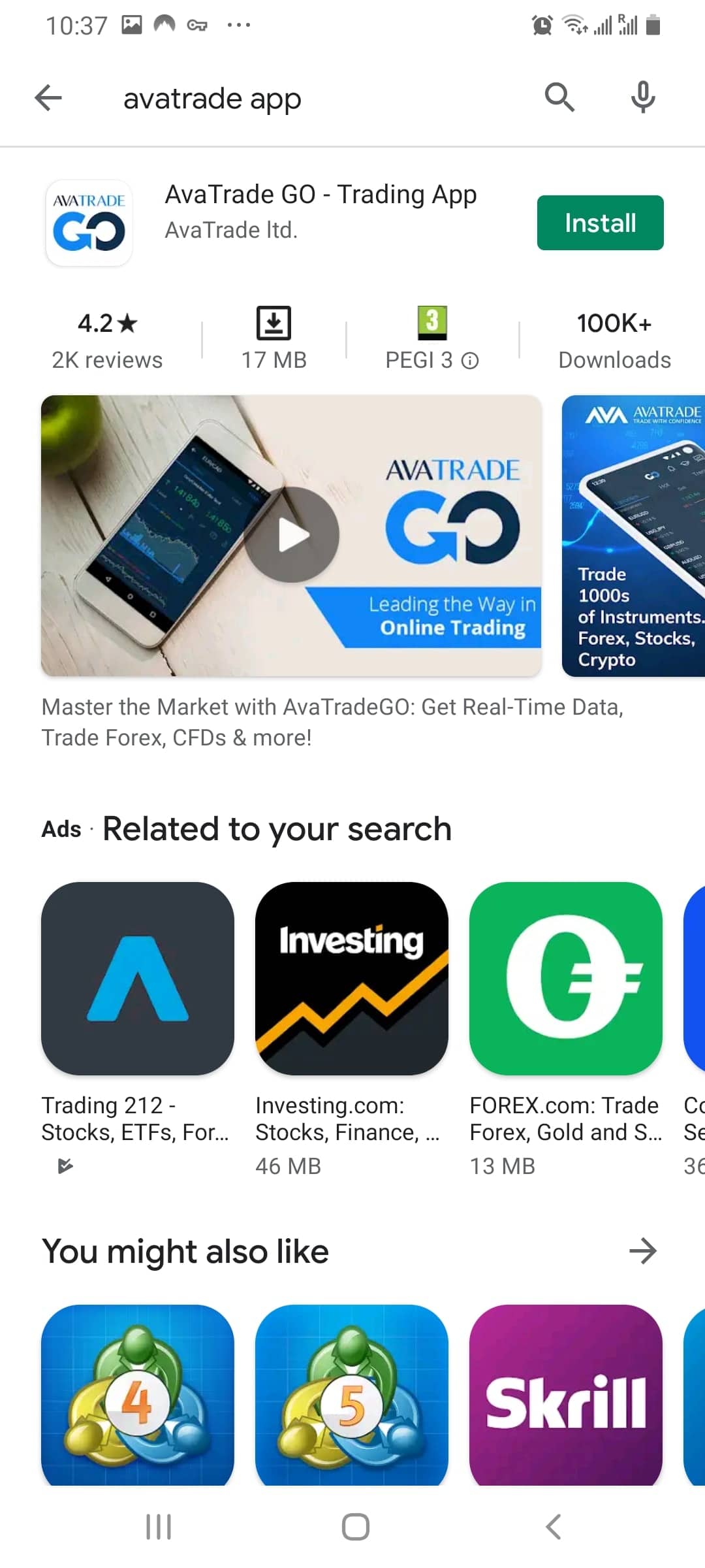 app trading per principianti)