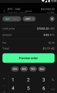 Coinbase Pro App