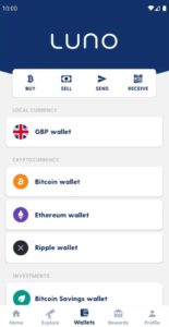 Luno App Wallets