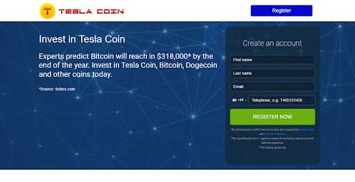 What is TeslaCoin?