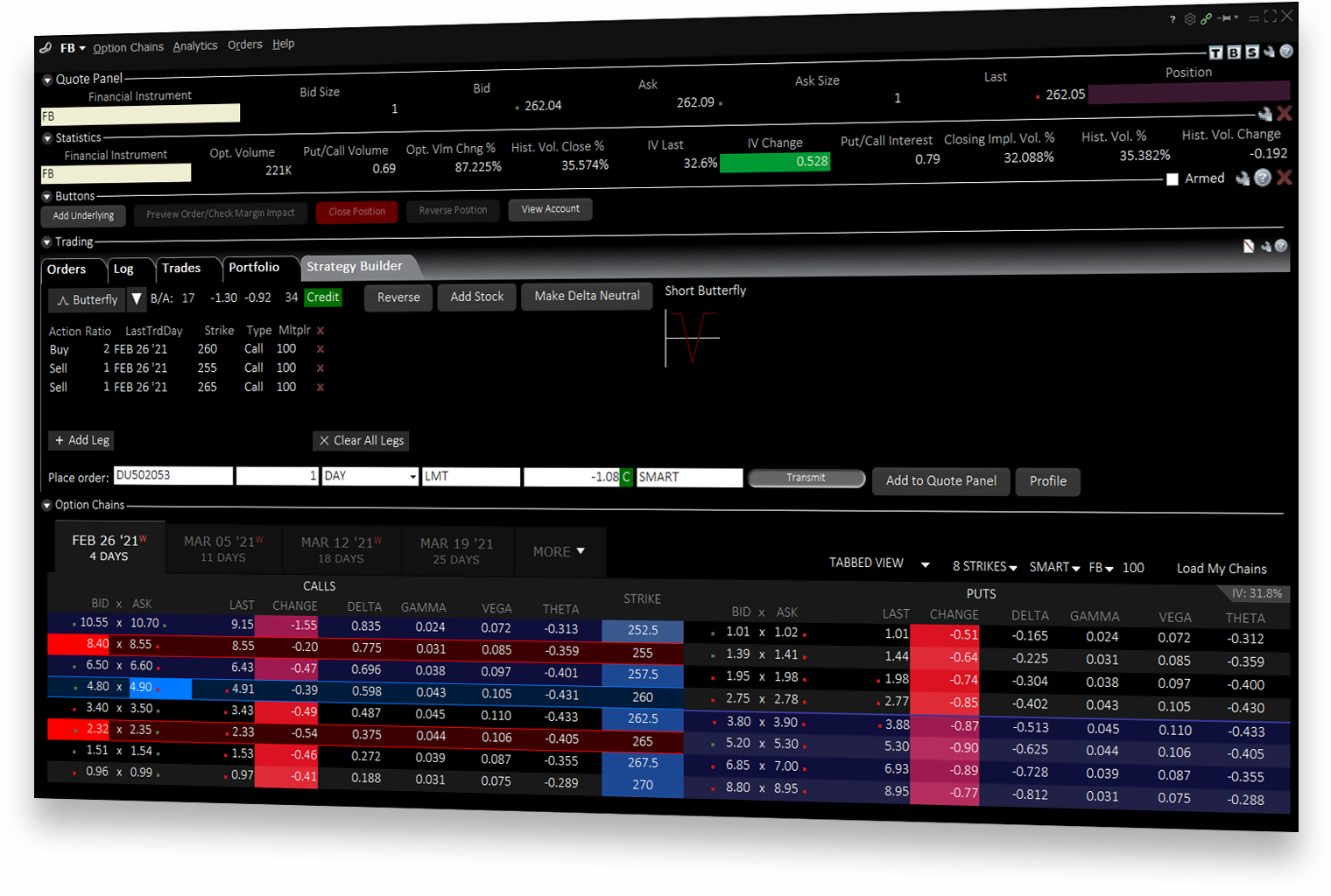 Option trading app