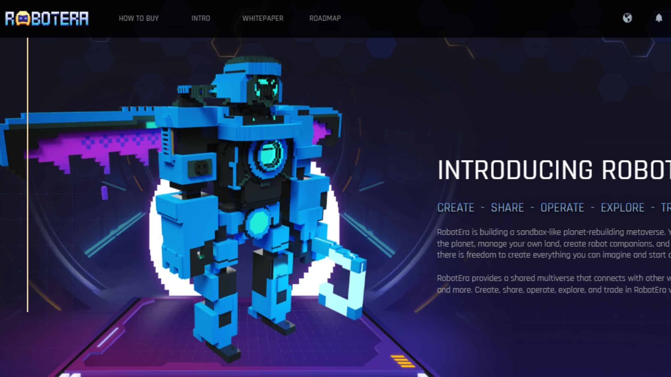 robotera homepage