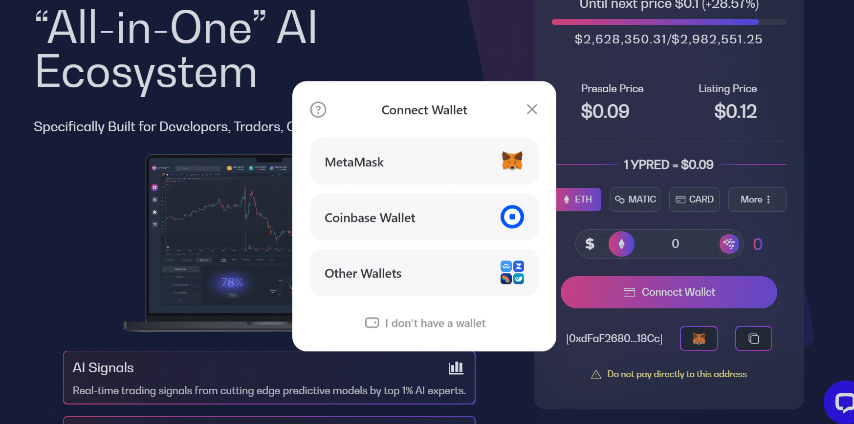 ypredict presale