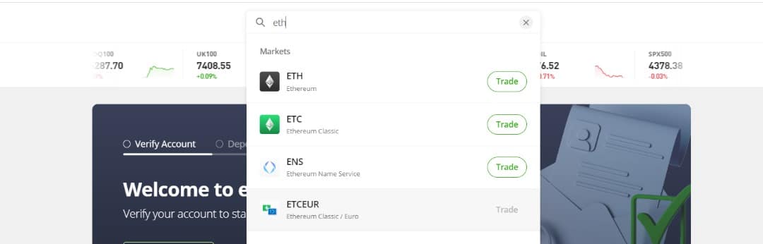 eToro Bitcoin ETF