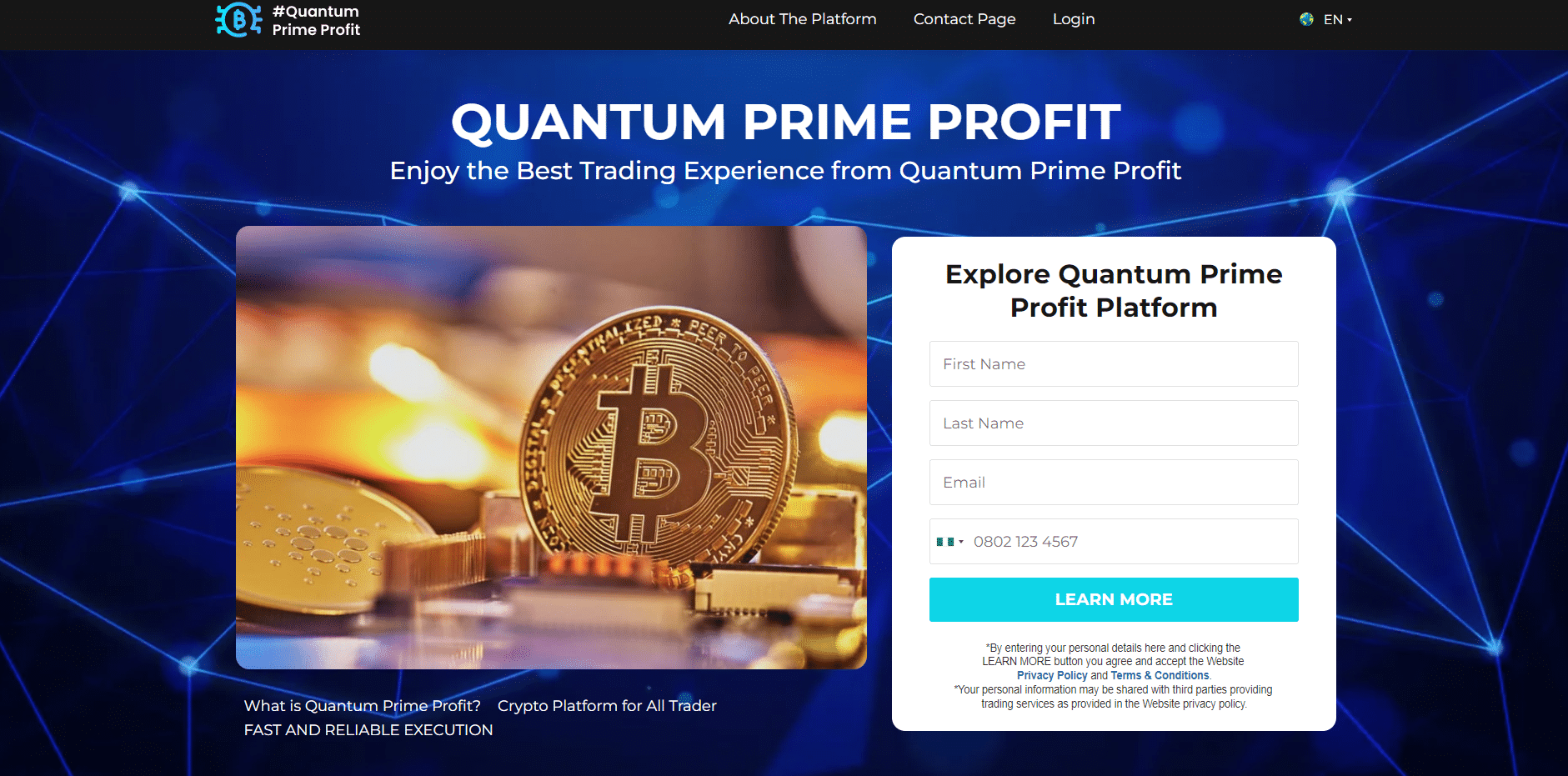 Quantum prime profit