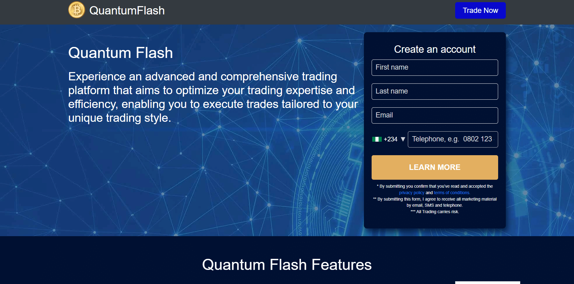 Quantum flash