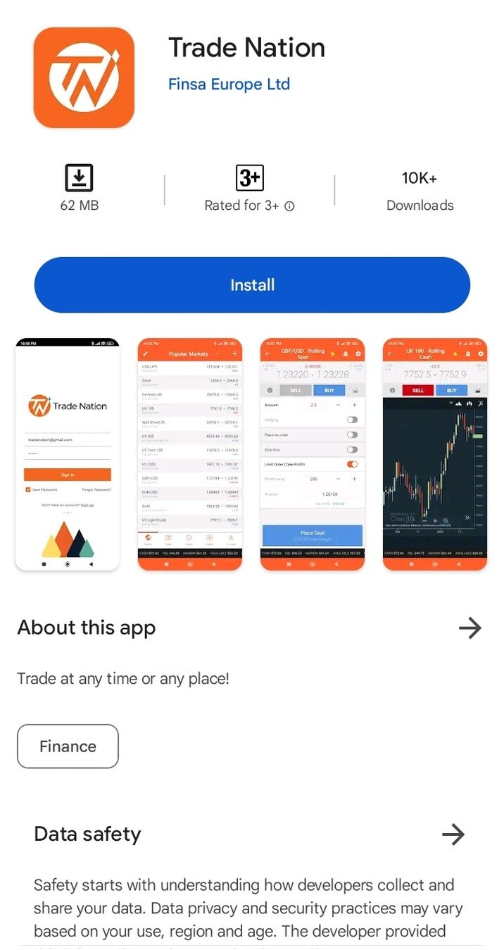 download trade nation app